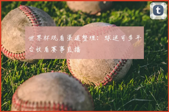 世界杯观看渠道整理:球迷可多平台收看赛事直播